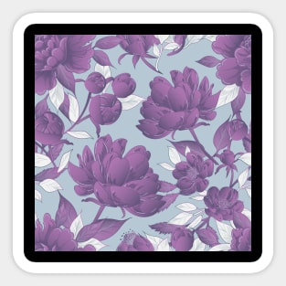 Flower Pattern love Sticker